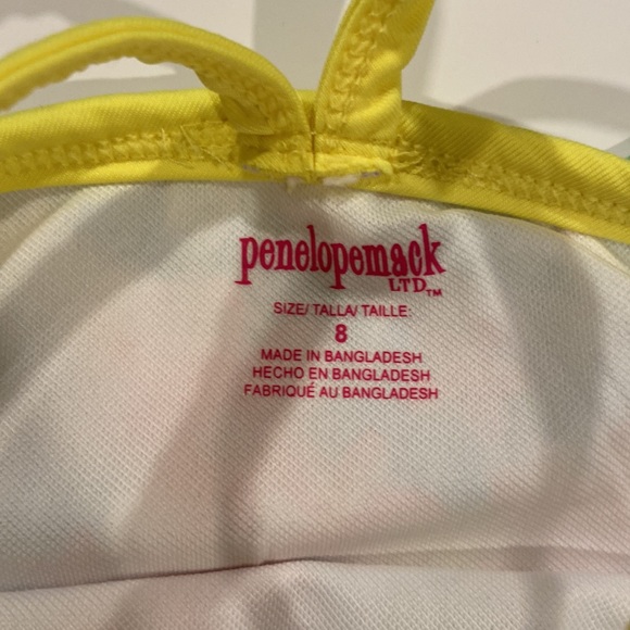 Penelope Mack girls one piece bathing suit size 8 - Picture 3 of 5